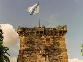 The tower of the Andrade in Pontedeume photo