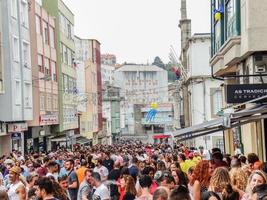 Mugardos, A Coruna, Galicia, Spain Octopus party 07-14-2018 photo