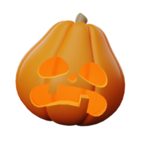 3d Pumpkin Halloween Free PNG