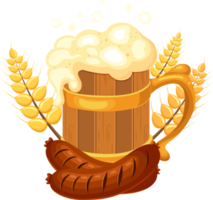 Delicate Oktoberfest elements png