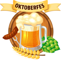 Delicate Oktoberfest elements png