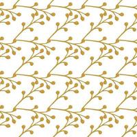 a pattern of autumn elements can be used for decoration vector