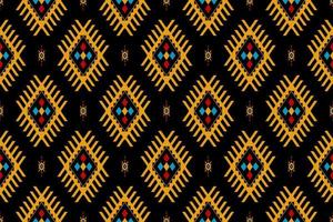 Geometric ethnic oriental seamless pattern traditional. vector