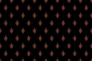 Geometric ethnic seamless pattern in tribal. Fabric ethnic pattern art. vector