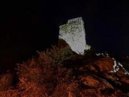 The castle seen at night photo