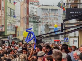 Mugardos, A Coruna, Galicia, Spain Octopus party 07-14-2018 photo