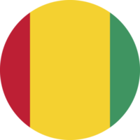 Circle flag of Guinea. png