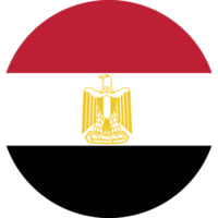 Circle flag of Egypt. png