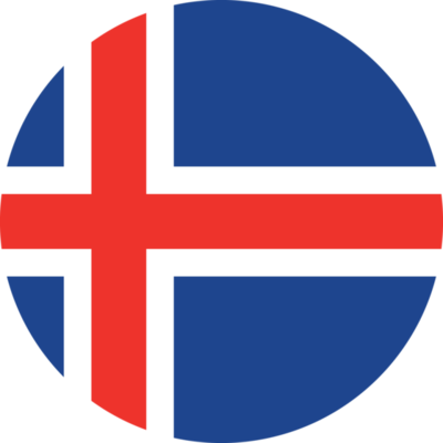 Free Circle flag of Iceland. 11571255 PNG with Transparent Background