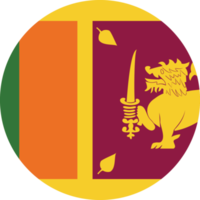 bandeira de círculo do sri lanka. png