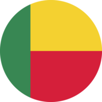 bandera circular de benin. png