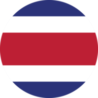 bandeira de círculo da costa rica. png