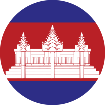 Cambodia Flag PNGs For Free Download Circle Flag Of Cambodia Free Png