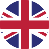 cirkel flagga av Storbritannien. png