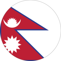 Kreisflagge von Nepal. png