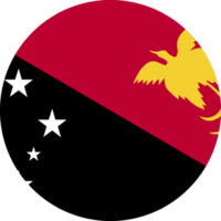 cirkel flagga av papua ny guinea. png