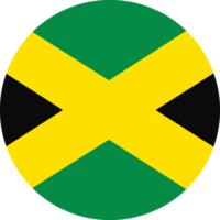 cirkel flagga av jamaica. png