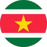 Circle flag of Suriname. png