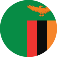 Circle flag of Zambia. png