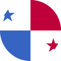 cerchio bandiera di Panama. png