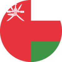 bandera circular de Omán. png