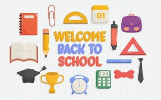 Welcome Back to School Elements