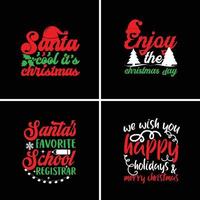 Christmas Sublimation Bundle Design vector