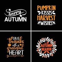 Fall OR Autumn Sublimation Bundle vector