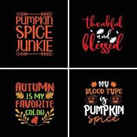 Fall OR Autumn Sublimation Bundle vector