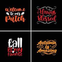 Fall OR Autumn Sublimation Bundle vector