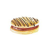 biscuit de boulangerie aquarelle png