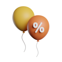 Two Ballon Discount png