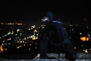 Ninja at night photo