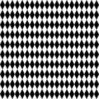 Black and white rhombuses seamless pattern. Vector illustration.