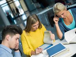 students group  study photo