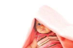 baby blanket isolated photo