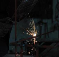 Welder at work photo