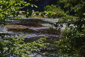 View of a waterfall photo