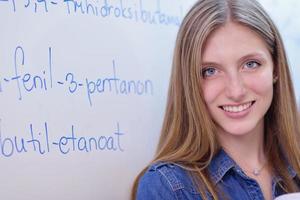 Woman education portrait photo