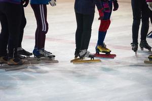 Speed skating view photo