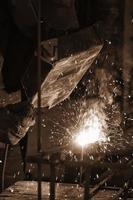 Welder at work photo