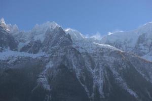 Mountain landscape view photo