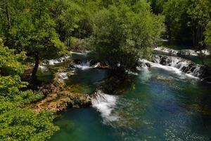 View of a waterfall photo