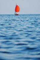 Boat on water photo