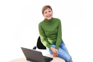 Business woman portrait photo