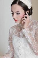 beautiful bride portrait photo