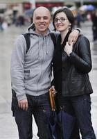 happy couple portrait photo