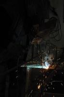 Welder at work photo