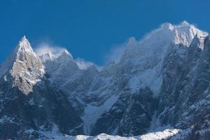 Mountain landscape view photo