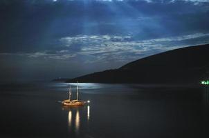 Boat on water photo